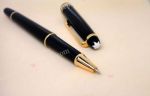 Montblanc Meisterstuck Classique Black & Gold Rollerball Pen 164